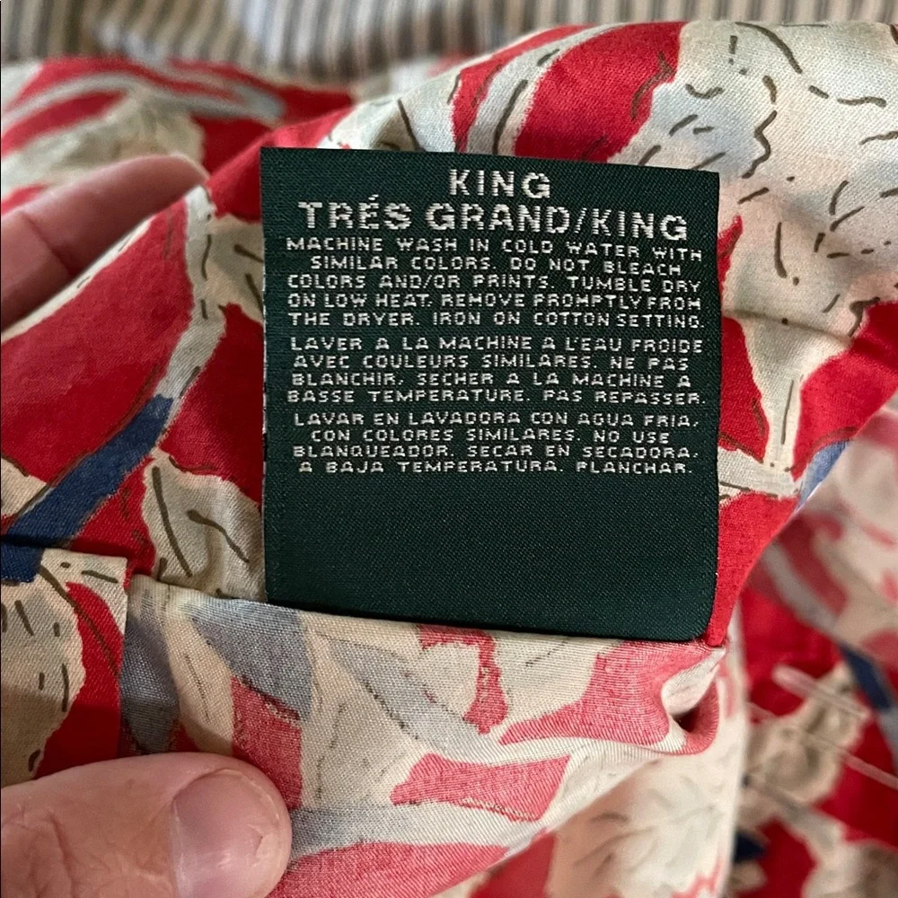 Ralph Lauren Côte D’azure king duvet cover